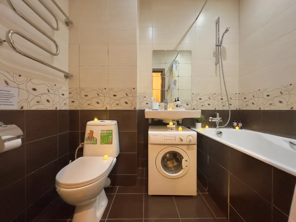 1-комнатная квартира со стильным интерьером