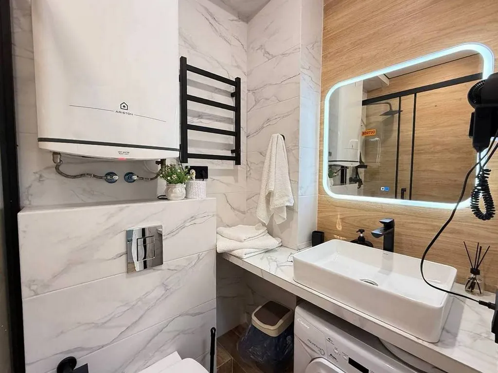 Студия на первой береговой с большой террасой и крутым видом на море