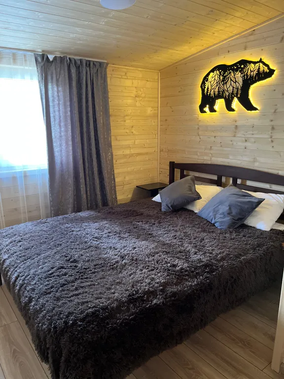 Уютные домики с баней и тёплой купелью