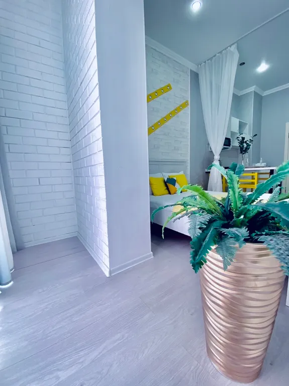 Квартира Квартира Стильная студия Лайм возле парка — Горячий Ключ