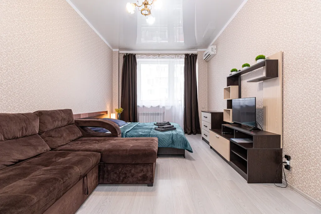 Квартира Уютная квартира с кофейней, пиццерией и магазинами во дворе — Краснодар