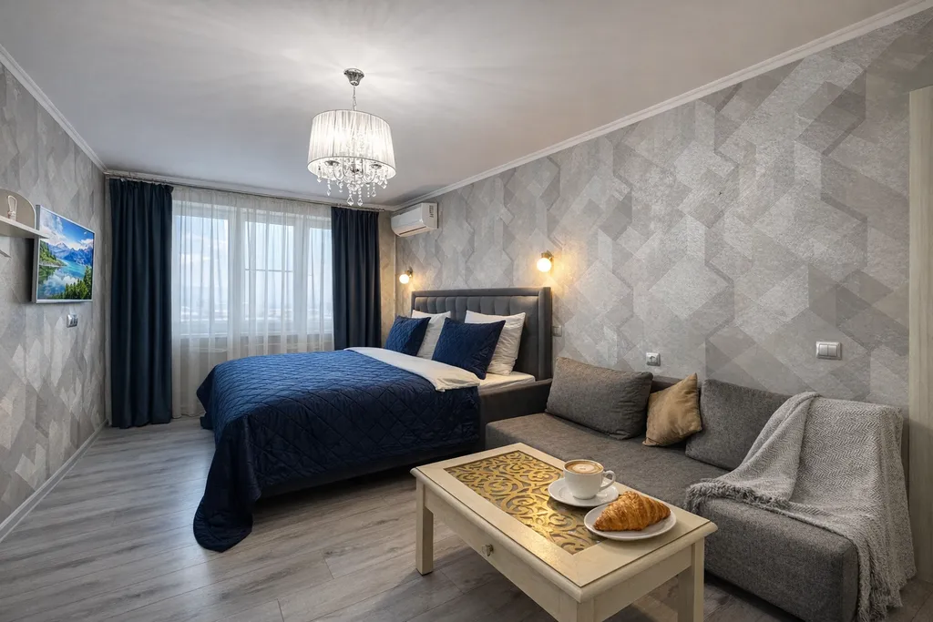 Двухкомнатная квартира livio Su рядом с тц суворовский