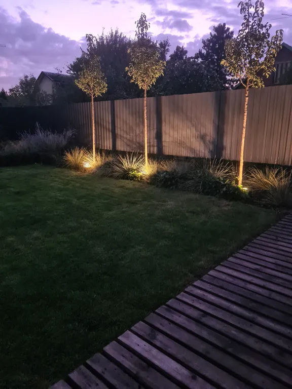 Дом с ландшафтным дизайном