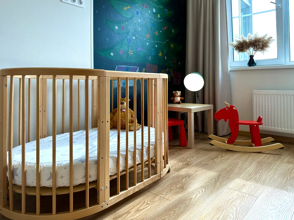 Трёхкомнатная семейная квартира с детской комнатой