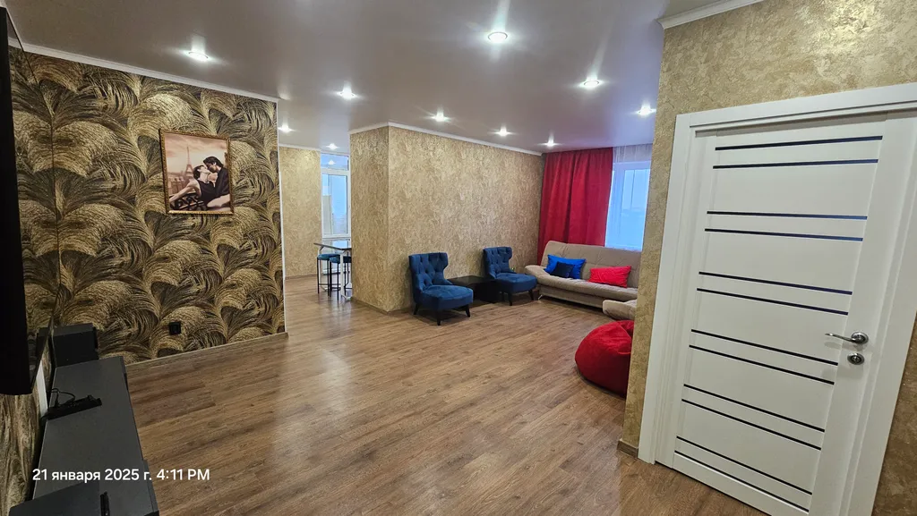 Квартира с кинотеатром 86 дюймов