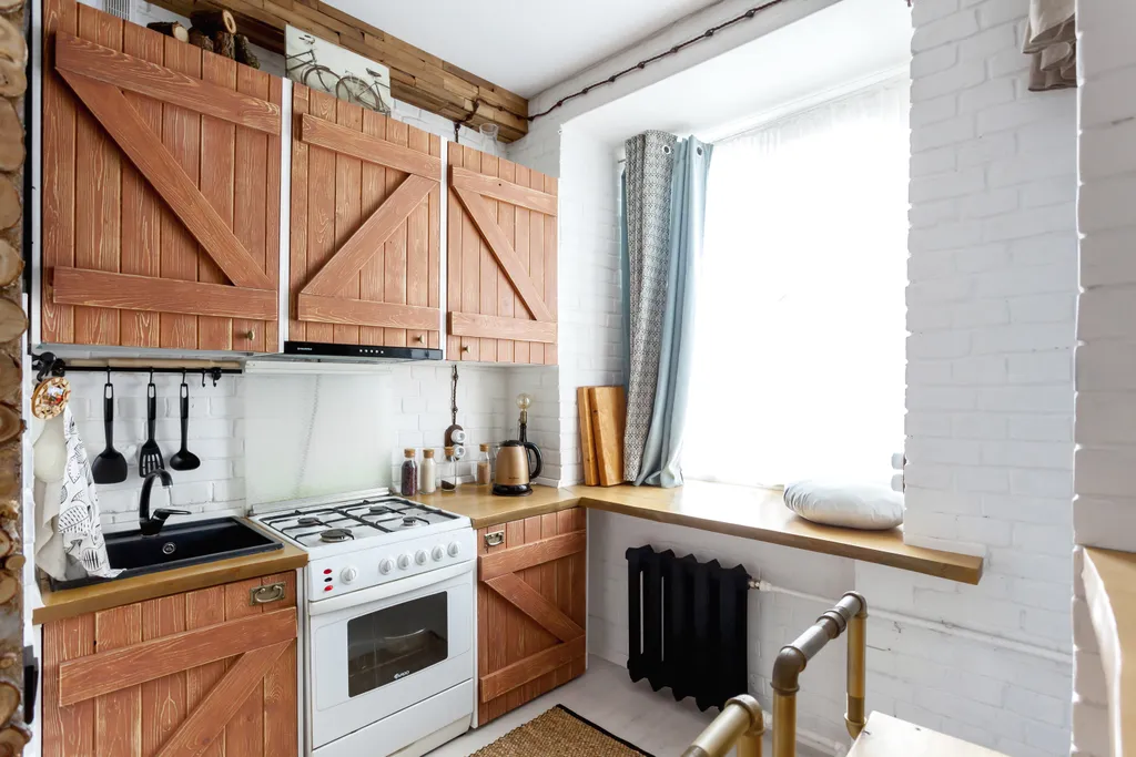 Студия в скандинавском стиле