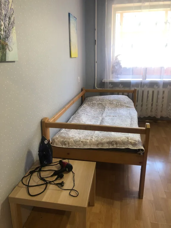 Уютная комната в 4х комнатной квартире с балконом рядом парком отдыха