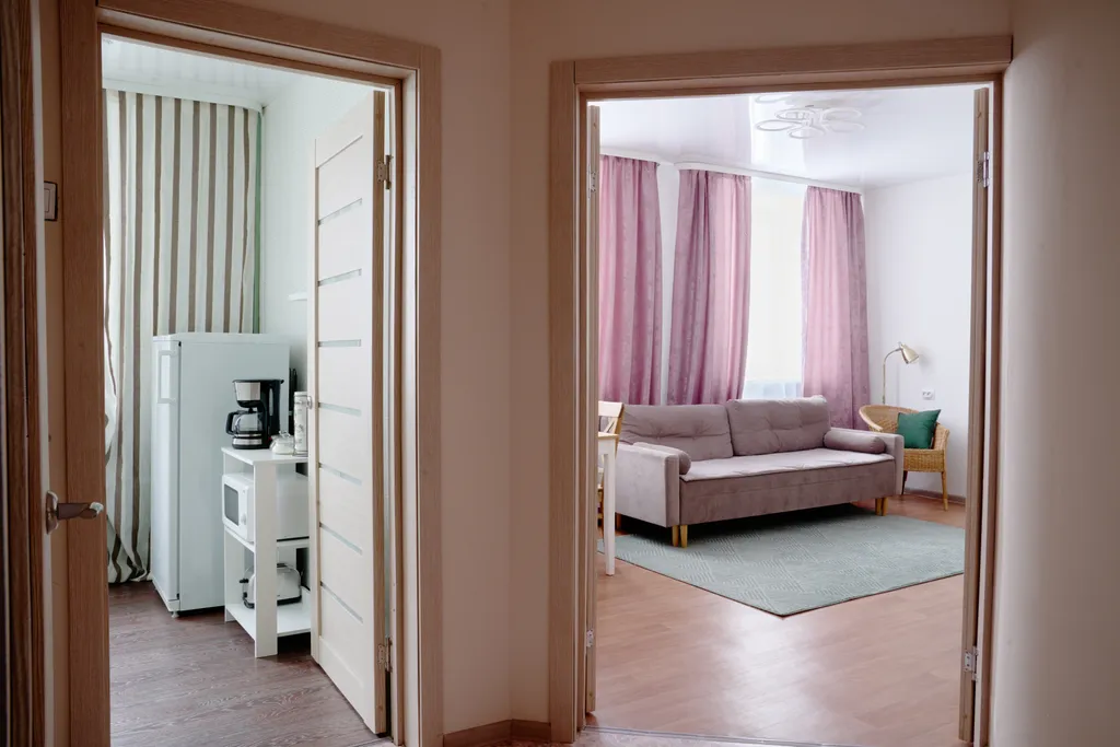 Просторная квартира у парка Рускеала