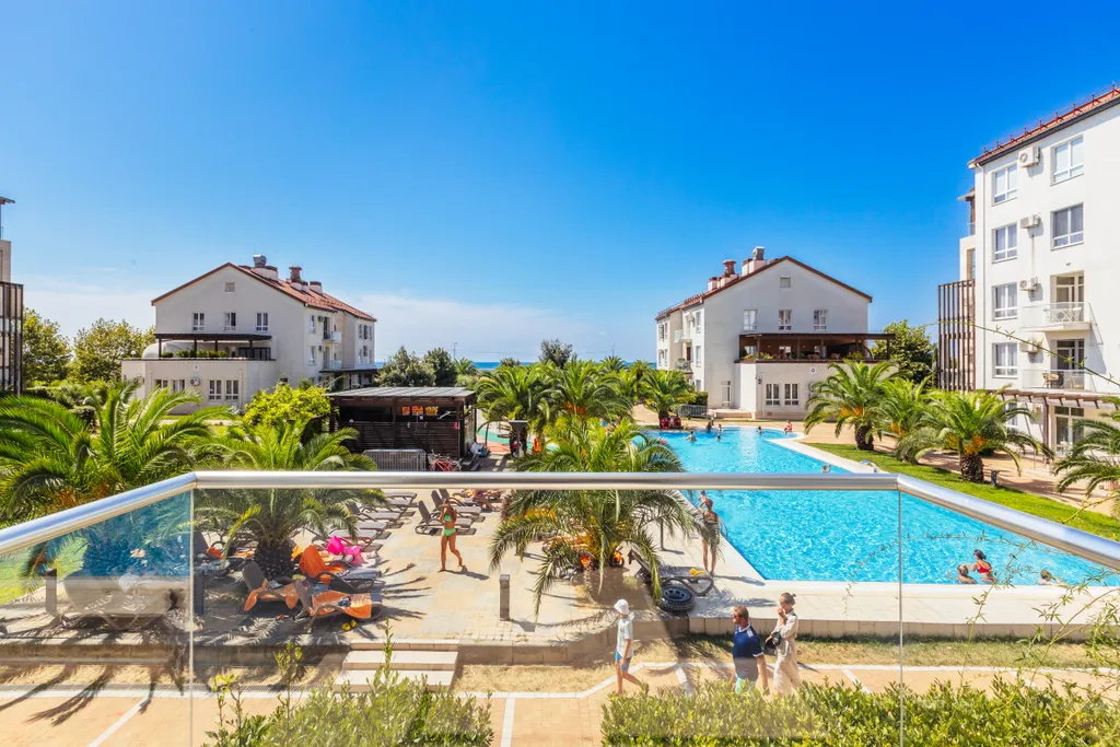 Апартамент с балконом с видом на море