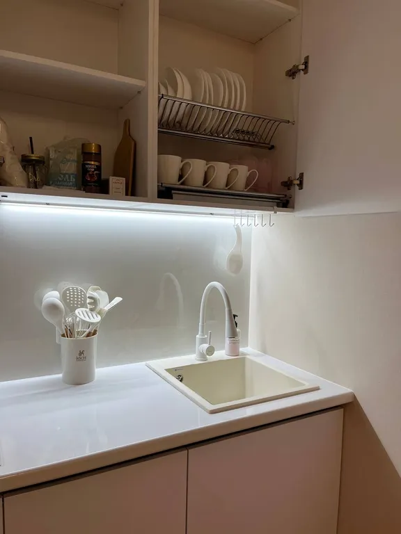 Стильная студия в современном комплексе