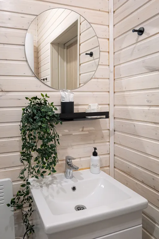 Изумрудный - дом с игровой зоной и костровой чашей