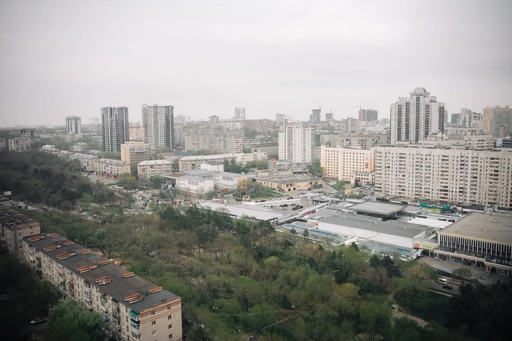 Квартира с видом на город