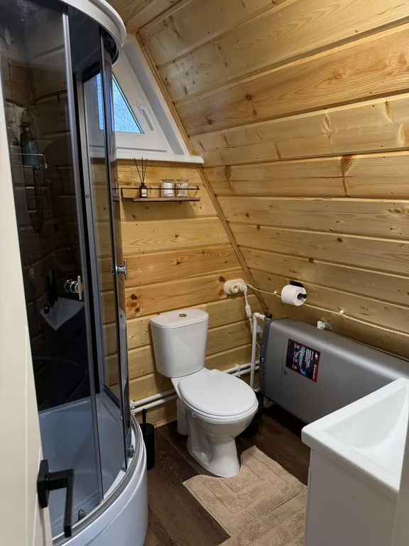 A-frame Терракот домик из дерева