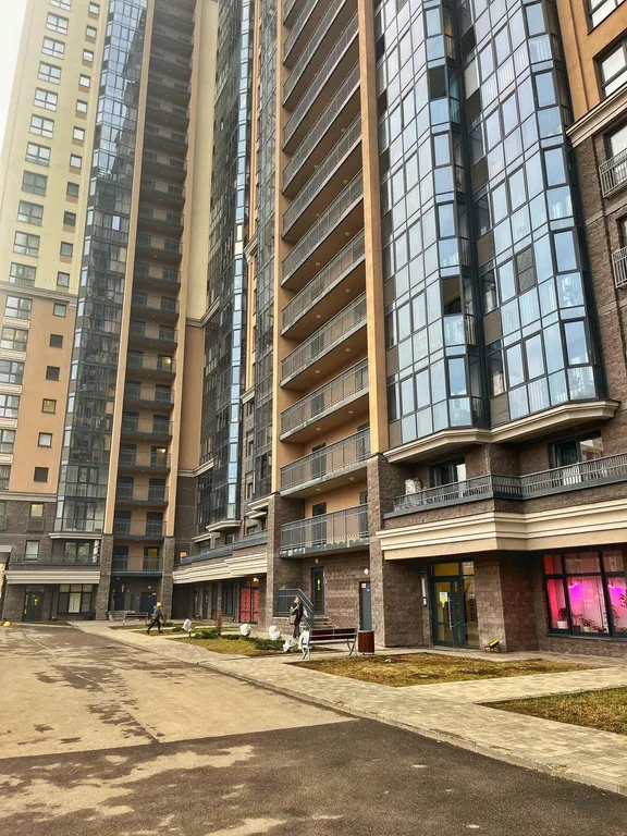 Квартира Квартира Видовая евро-двушка в новом современном ЖК Балканы. — Санкт-Петербург
