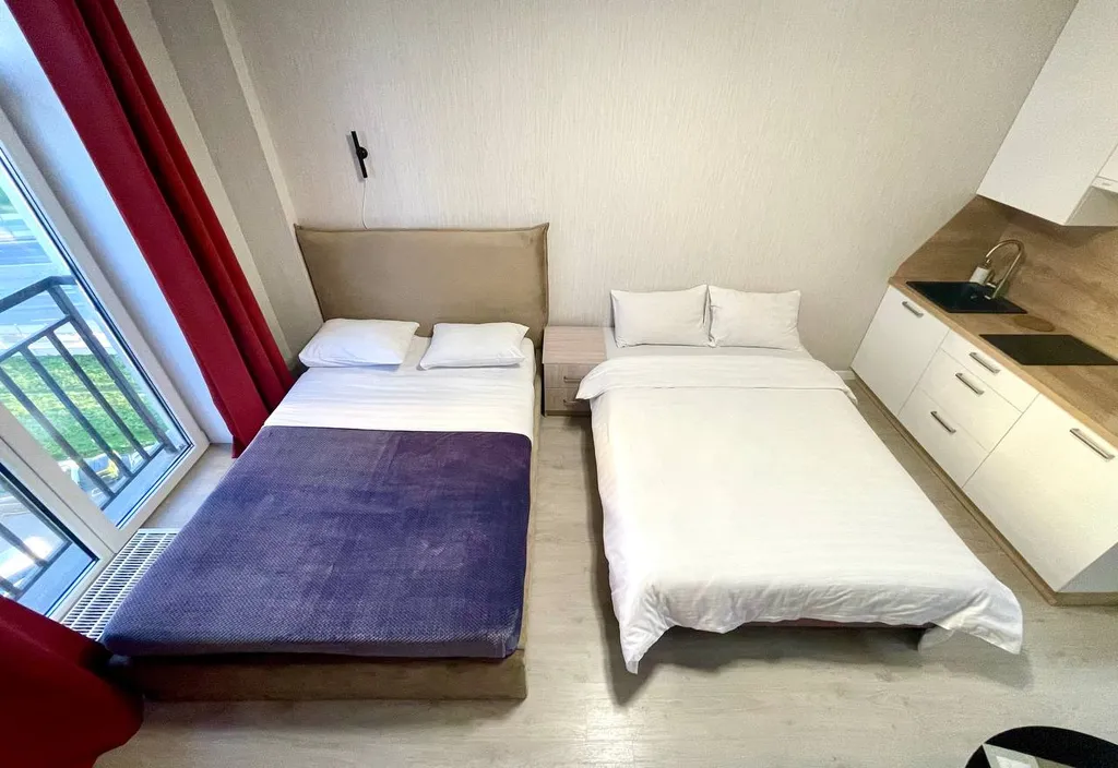 Квартира Квартира Студия в ЖК Салют у метро Звёздная — Санкт-Петербург