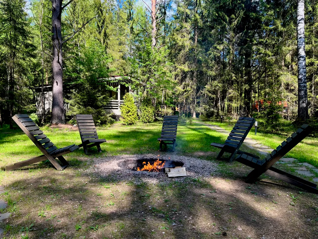 Коттедж Дизайнерский коттедж на берегу озера Волго на Селигере — Турбаза Чайка