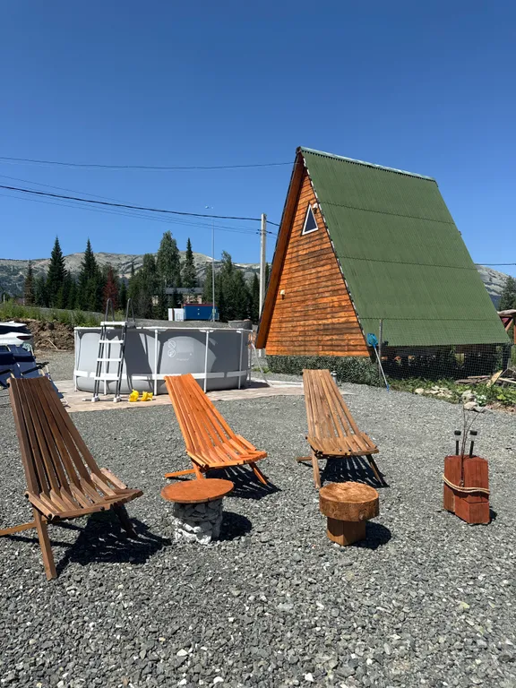 Коттедж Уютный дом с видом на горы — Шерегеш