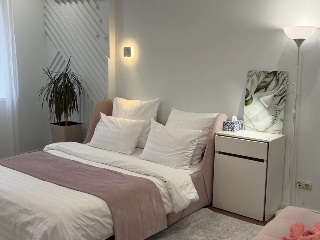 Светлая квартира с видом на реку