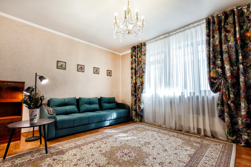 Шикарный вид на горы в самом центре города