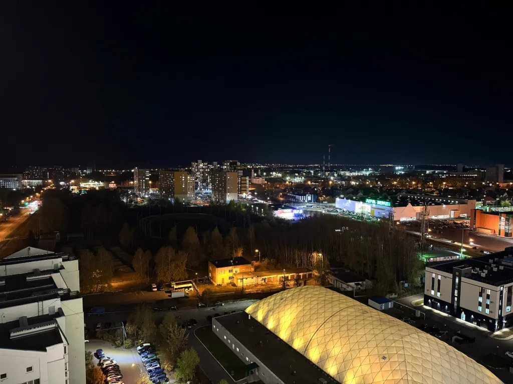 Абсолютно новая однокомнатная квартира с видом на город