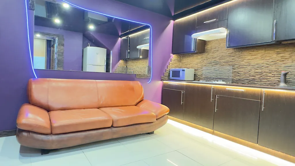 Фиолетовый дом