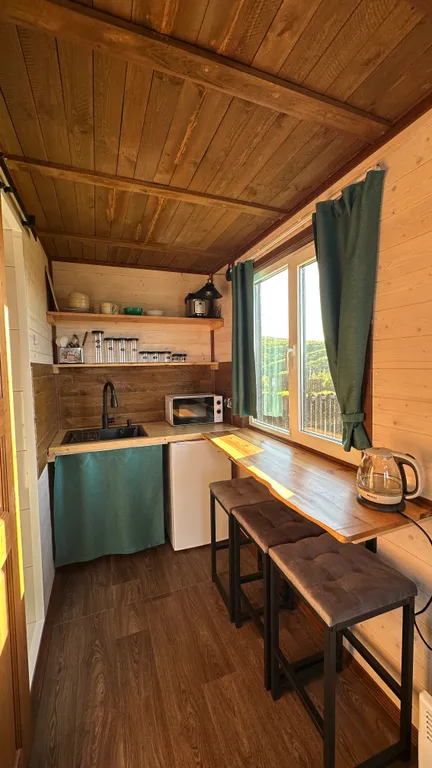 Дом 20m2 — чан, кухня, Wi-Fi