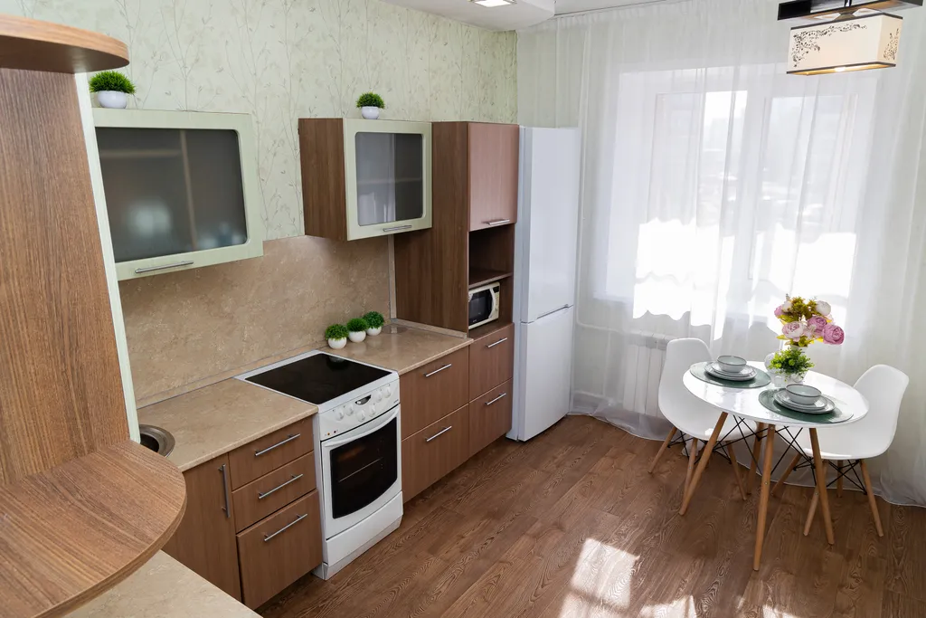 Уютные апартаменты с огромной ванной