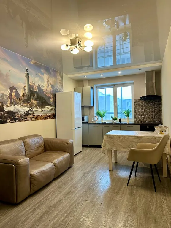 Однокомнатная квартира с современным ремонтом