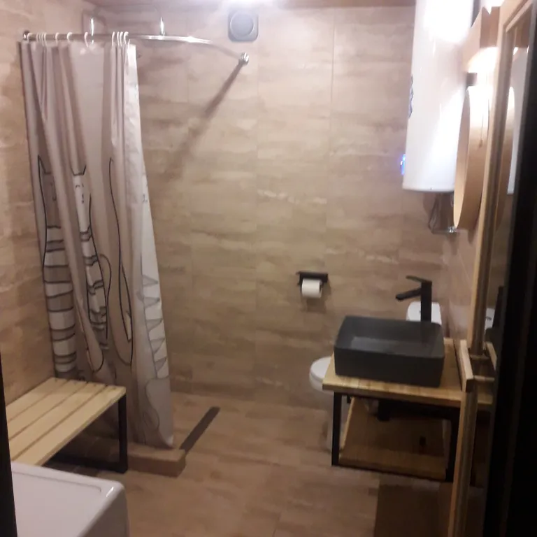 Уютный дом с баней и купелью в сосновом бору