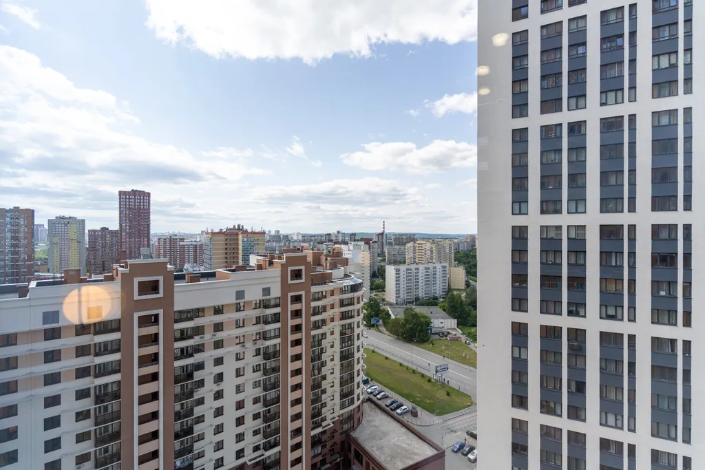 Уютная евродвушка на 19 этаже