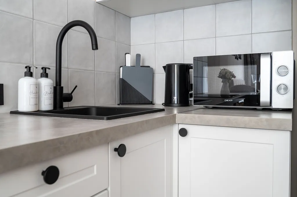 Студия с красивым видом на лесопарк