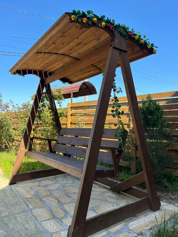 Домики на берегу Каспийского моря