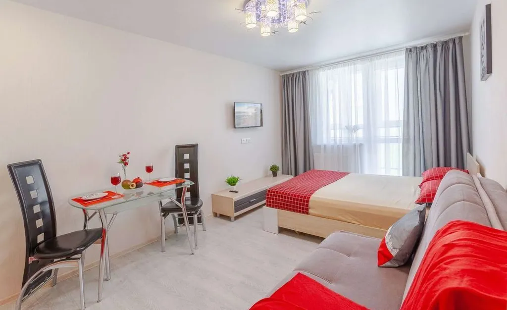 Апартаменты Квартиркаплаза Семейный вариант у Самарских терм, 19 этаж