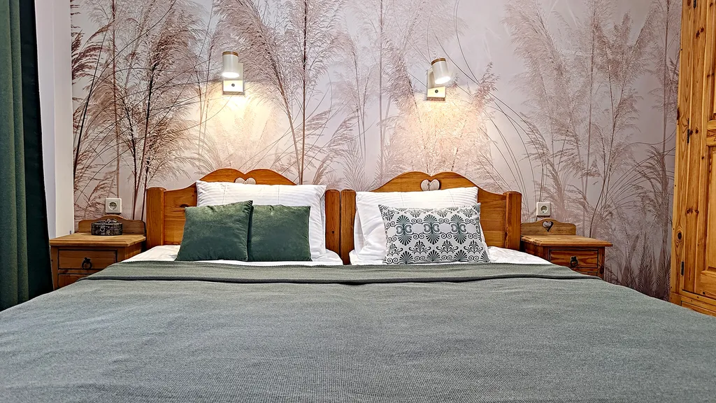 Апартамент в стиле Рустик с просторной спальней