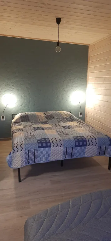 Новый дом в экостиле с мангалом