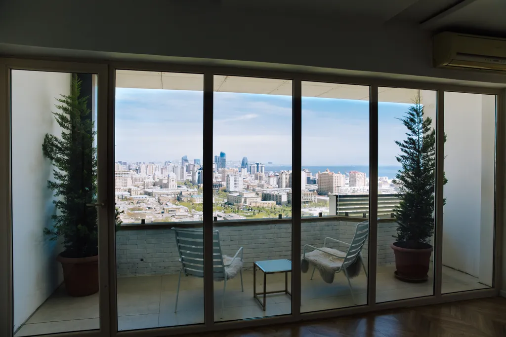 Пентхаус с видом на город