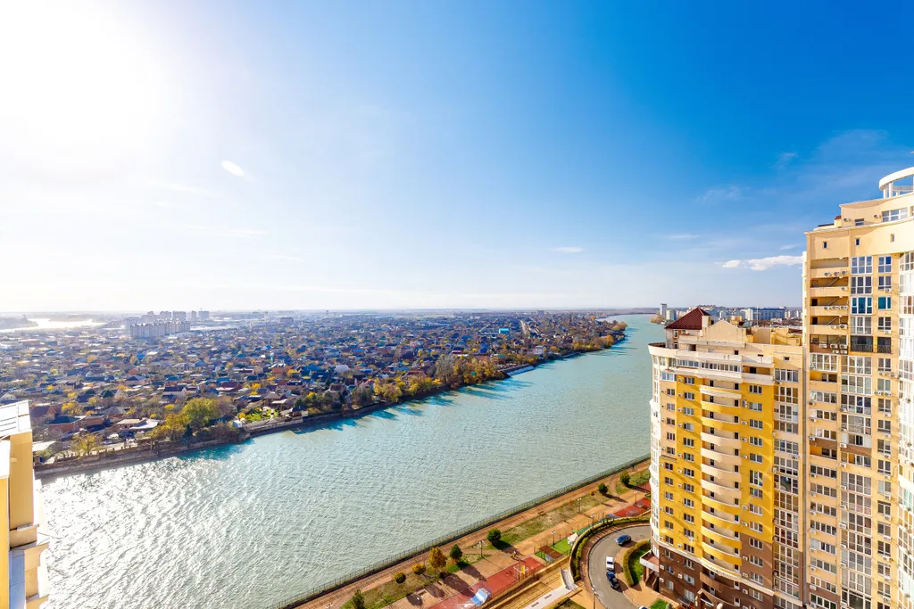 Стильная квартира ЖК Бизнес класс - Панорама с 20 этажа