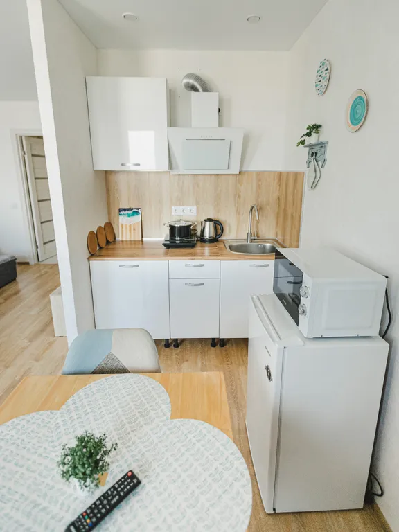 Sky studio с панорамным видом на город