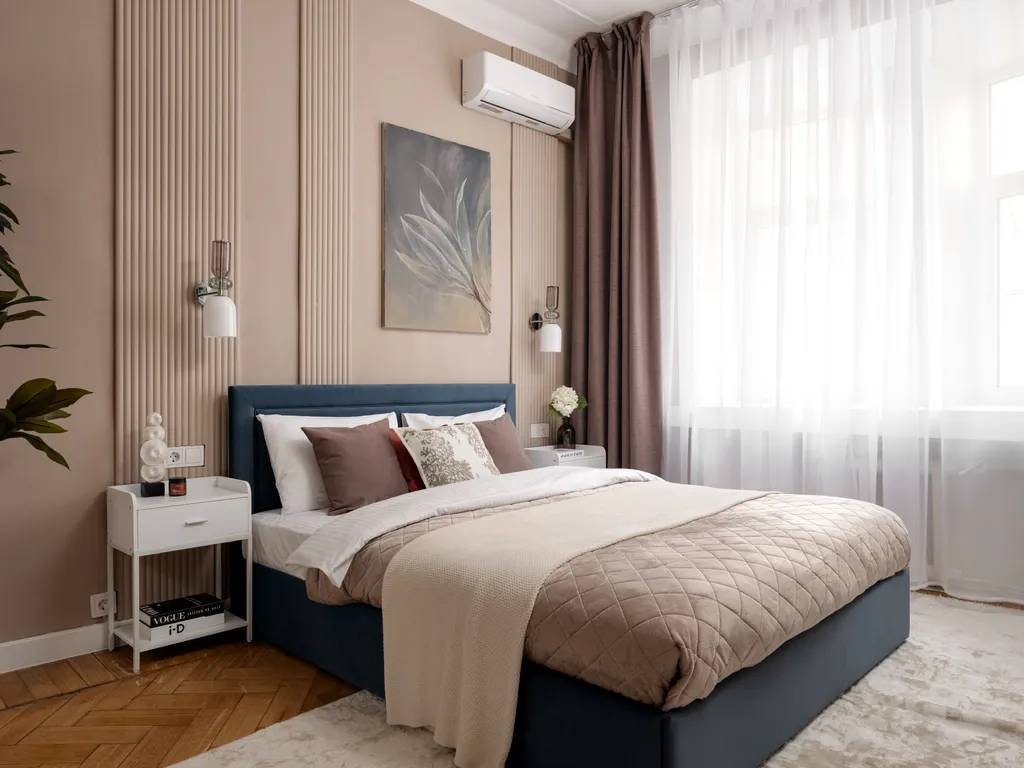 Квартира Четверка на Патриках в вишнёвых тонах — аренда посуточно в Москва