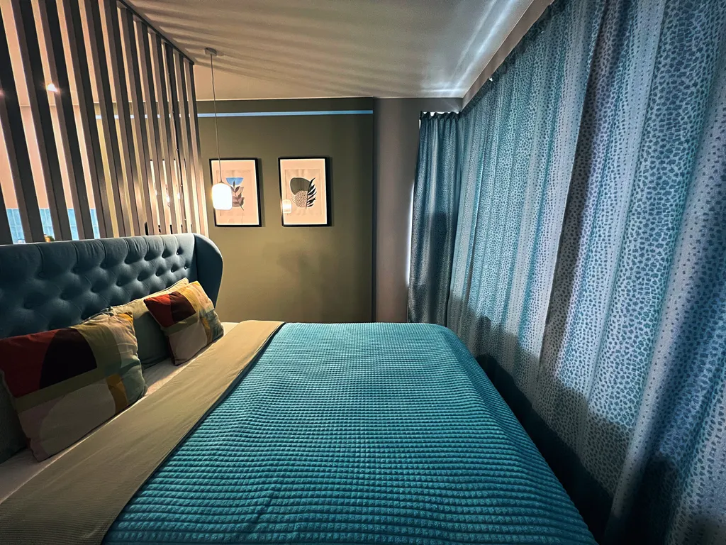 Апартамент с панорамными окнами на 11 этаже