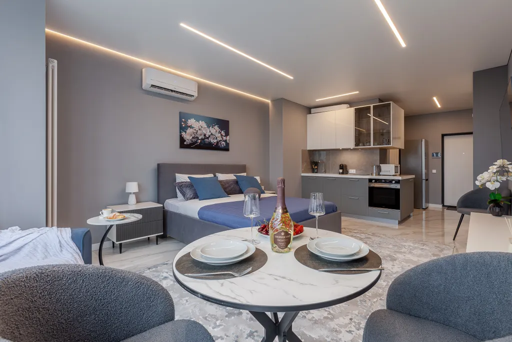 Nebo - новая, стильная студия в ЖК Галактика, в центре города