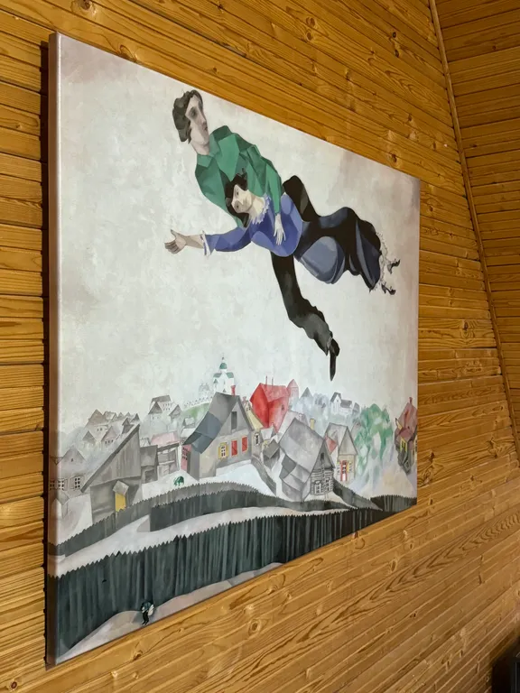 Дача художника с русской баней