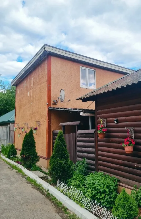 Дом с баней на дровах