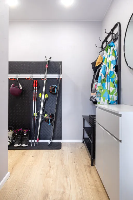 Современная и уютная квартира продуманна до мелочей