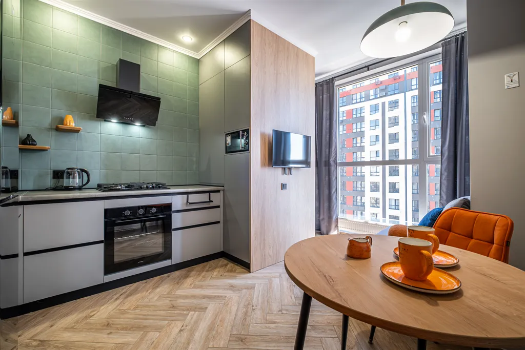 Дизайнерская однокомнатная квартира в центре города