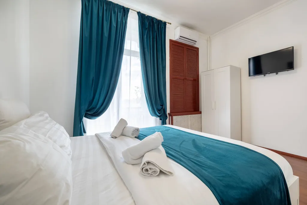 Квартира 4-ком квартира с видом на ночную Москву — Москва