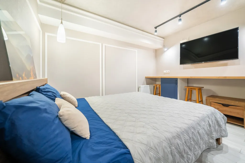 Синяя студия в ЖК Гринберг в горах