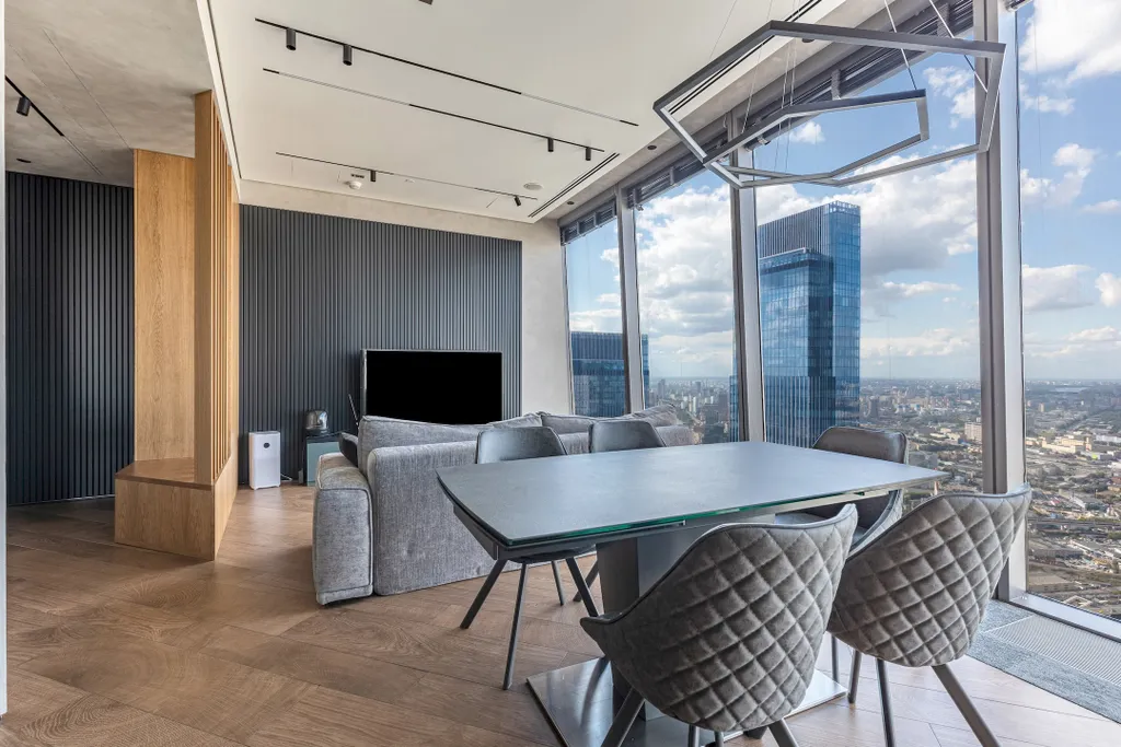 2-комнатные апартаменты Москва Сити на 77 этаже