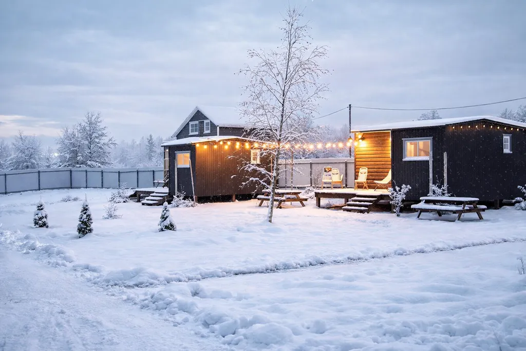 Уютные домики в Коробицыно