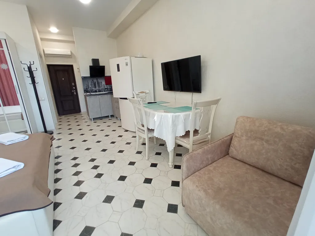 Квартира с видовым балконом на водопад Учан-су и виноградники